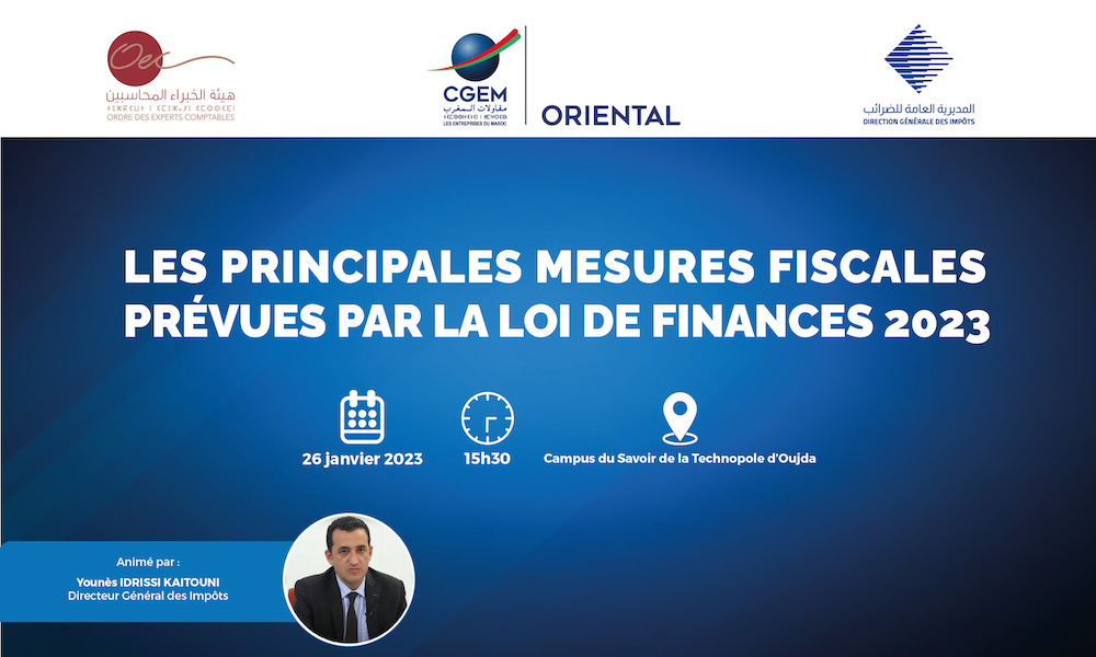 Principales mesures fiscales prévues par la Loi de Finances 2023